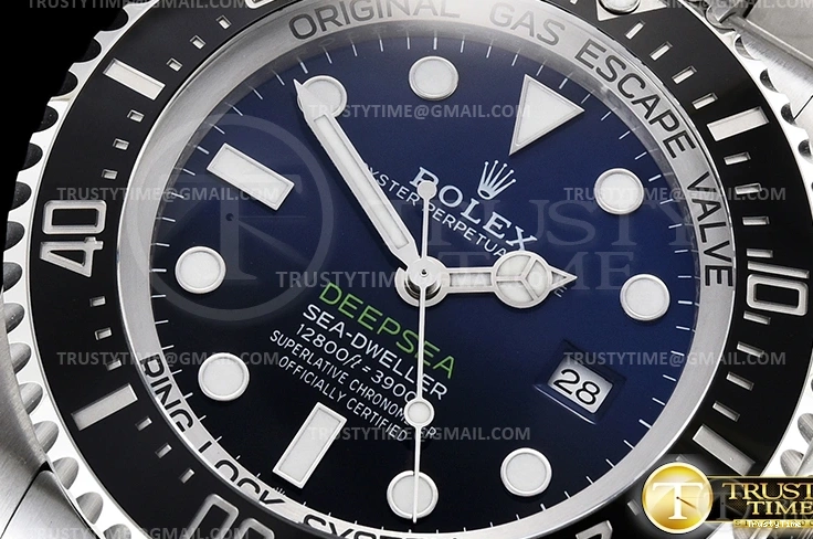 1221 Colorful ROLSD097A – Deep Sea Dweller Blue 126660 904L SS Noob V10 A 1019